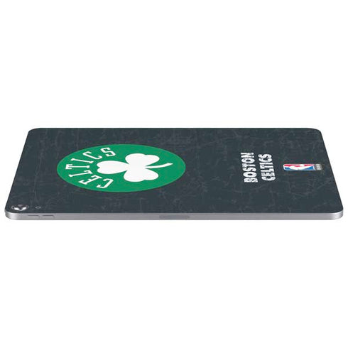 NBA Boston Celtics Black Secondary Logo Apple iPad Air Skin