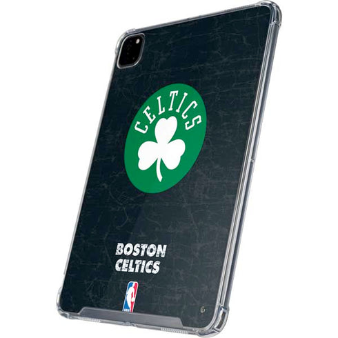 NBA Boston Celtics Black Secondary Logo iPad Cases