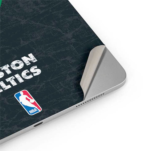NBA Boston Celtics Black Secondary Logo iPad Pro 13in M4 (2024) Skin