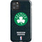 NBA Boston Celtics Black Secondary Logo iPhone Cases