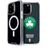 NBA Boston Celtics Black Secondary Logo iPhone Cases