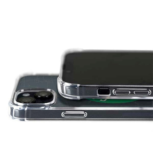NBA Boston Celtics Black Secondary Logo iPhone 14 MagSafe Case