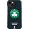 NBA Boston Celtics Black Secondary Logo iPhone 15 Impact Case