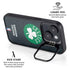 NBA Boston Celtics Black Secondary Logo iPhone 15 Kickstand Case