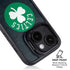 NBA Boston Celtics Black Secondary Logo iPhone 15 Plus Kickstand Case