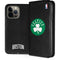 NBA Boston Celtics Black Secondary Logo iPhone 15 Pro Max Folio Case