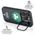 NBA Boston Celtics Black Secondary Logo iPhone 15 Pro Max Kickstand Case
