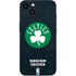 NBA Boston Celtics Black Secondary Logo iPhone 15 Skin
