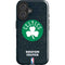 NBA Boston Celtics Black Secondary Logo iPhone 16 Plus Impact Case