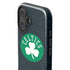 NBA Boston Celtics Black Secondary Logo iPhone 16 Plus Impact Case