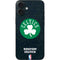 NBA Boston Celtics Black Secondary Logo iPhone 16 Plus Skin
