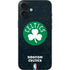NBA Boston Celtics Black Secondary Logo iPhone 16 Plus Skin
