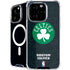 NBA Boston Celtics Black Secondary Logo iPhone 16 Pro Max MagSafe Case