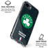 NBA Boston Celtics Black Secondary Logo iPhone 16e Clear Case