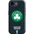 NBA Boston Celtics Black Secondary Logo iPhone 16e Impact Case