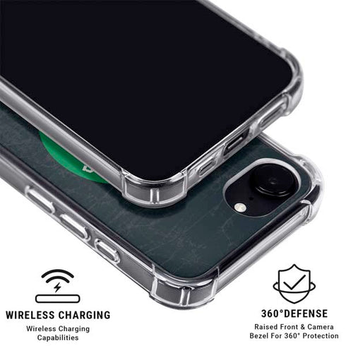 NBA Boston Celtics Black Secondary Logo iPhone 16e MagSafe Case