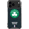 NBA Boston Celtics Black Secondary Logo iPhone 18 Pro Max Clear Case
