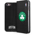 NBA Boston Celtics Black Secondary Logo iPhone 7 Folio Case