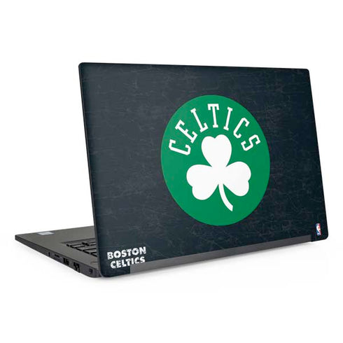NBA Boston Celtics Black Secondary Logo Dell Latitude Skin