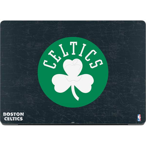 NBA Boston Celtics Black Secondary Logo Apple MacBook Pro 14-inch Skin