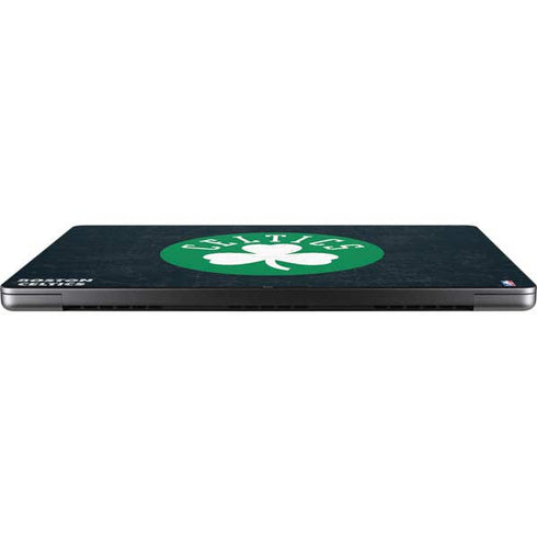 NBA Boston Celtics Black Secondary Logo Apple MacBook Pro 14-inch Skin