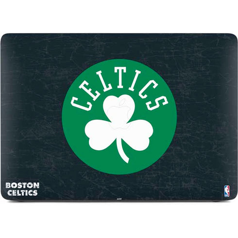 NBA Boston Celtics Black Secondary Logo Apple MacBook Pro 16-inch Skin