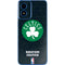 NBA Boston Celtics Black Secondary Logo Moto G Play 4G (2024) Skin