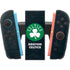 NBA Boston Celtics Black Secondary Logo Nintendo Switch 2 (2025) Joy-Con Controller Skin