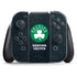 NBA Boston Celtics Black Secondary Logo Nintendo Skins
