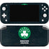 NBA Boston Celtics Black Secondary Logo Nintendo Switch Lite Skin