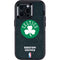 NBA Boston Celtics Black Secondary Logo Otterbox Defender iPhone Skin