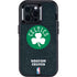 NBA Boston Celtics Black Secondary Logo Otterbox Defender iPhone Skin