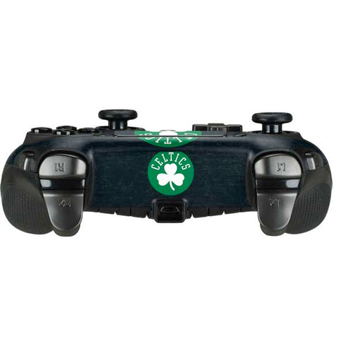 NBA Boston Celtics Black Secondary Logo PlayStation Scuf Vantage 2 Controller Skin
