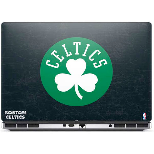 NBA Boston Celtics Black Secondary Logo Dell Precision Skin