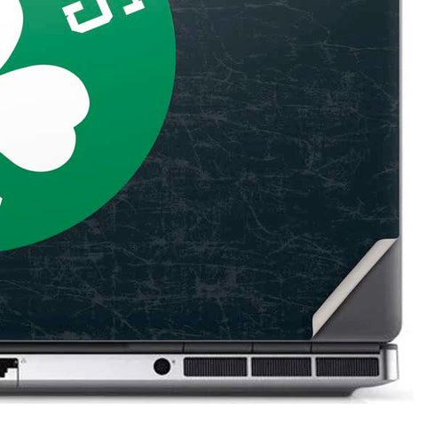 NBA Boston Celtics Black Secondary Logo Dell Precision Skin