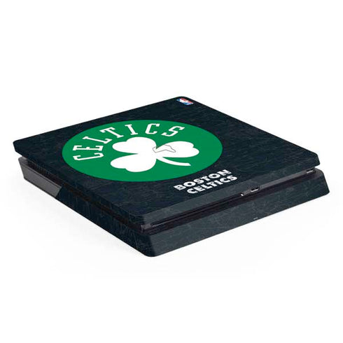 NBA Boston Celtics Black Secondary Logo PlayStation PS4 Skins