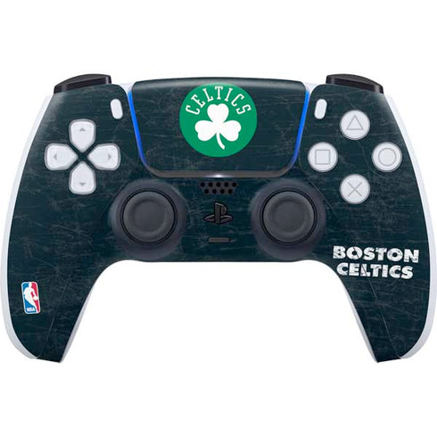 NBA Boston Celtics Black Secondary Logo PlayStation PS5 Skins