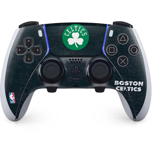 NBA Boston Celtics Black Secondary Logo PlayStation PS5 Skins