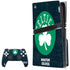 NBA Boston Celtics Black Secondary Logo PS5 Pro Disk Bundle Skin