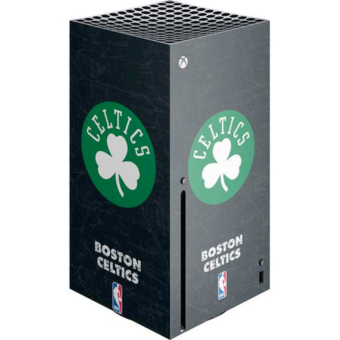 NBA Boston Celtics Black Secondary Logo Xbox Series X Skins