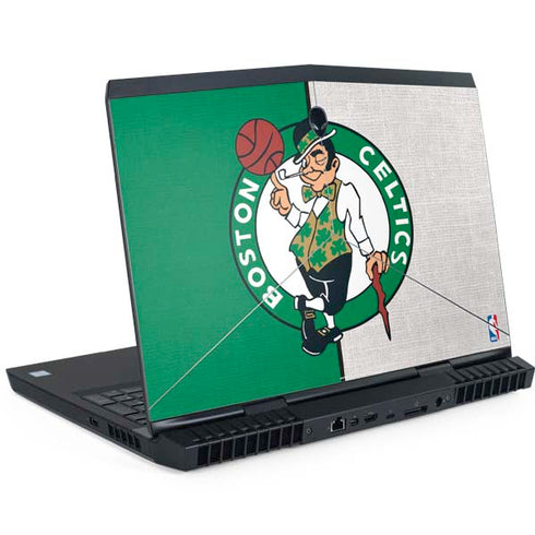 NBA Boston Celtics Canvas Dell Alienware Skin