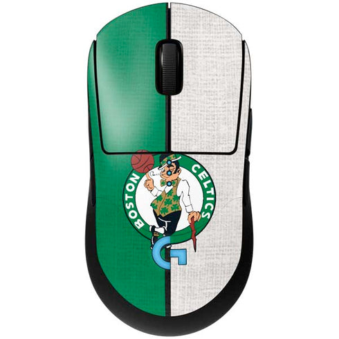 NBA Boston Celtics Canvas G Pro Wireless Gaming Mouse Skin