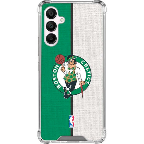 NBA Boston Celtics Canvas Galaxy A16 5G Clear Case
