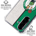 NBA Boston Celtics Canvas Galaxy A36 5G Clear Case