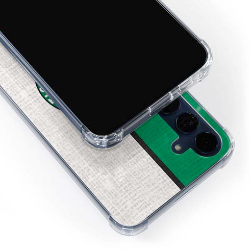 NBA Boston Celtics Canvas Galaxy A55 5G Clear Case