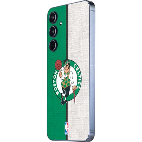 NBA Boston Celtics Canvas Galaxy A55 5G Skin