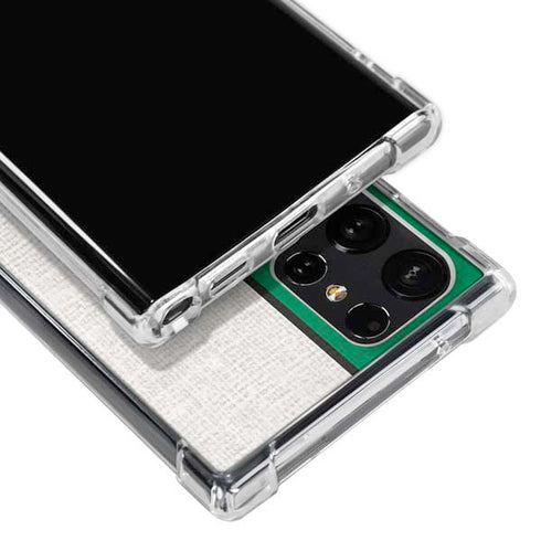 NBA Boston Celtics Canvas Galaxy S23 Ultra Clear Case