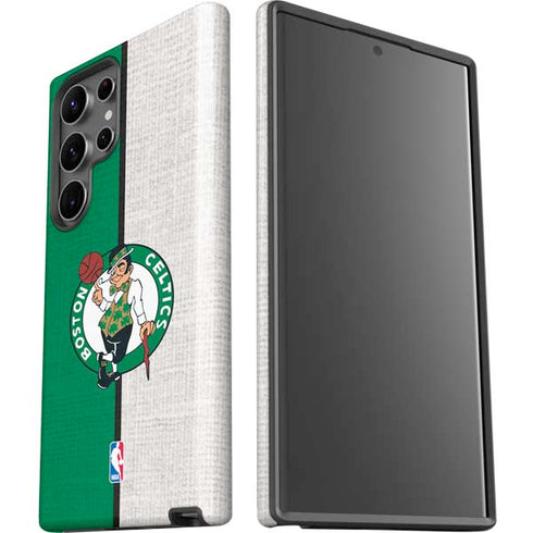 NBA Boston Celtics Canvas Galaxy S23 Ultra Pro Case