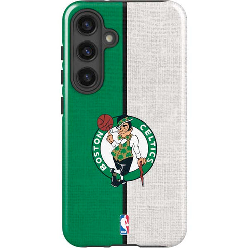 NBA Boston Celtics Canvas Galaxy S25 Impact Case