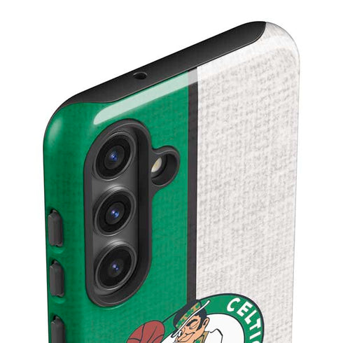 NBA Boston Celtics Canvas Galaxy S25 Impact Case